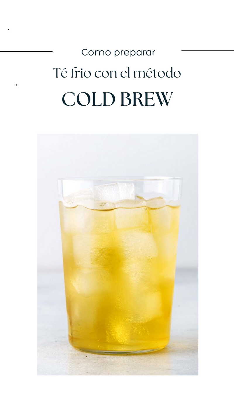 Como preparar COLD BREW TEA !
