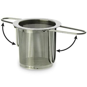 Infusor de té con asa plegable