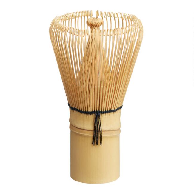 Batidor Matcha Chasen de alta calidad – 100 puntas – Batidor de bambú para  té matcha, auténtico bigote de bambú tradicional – Fácil de usar y limpiar